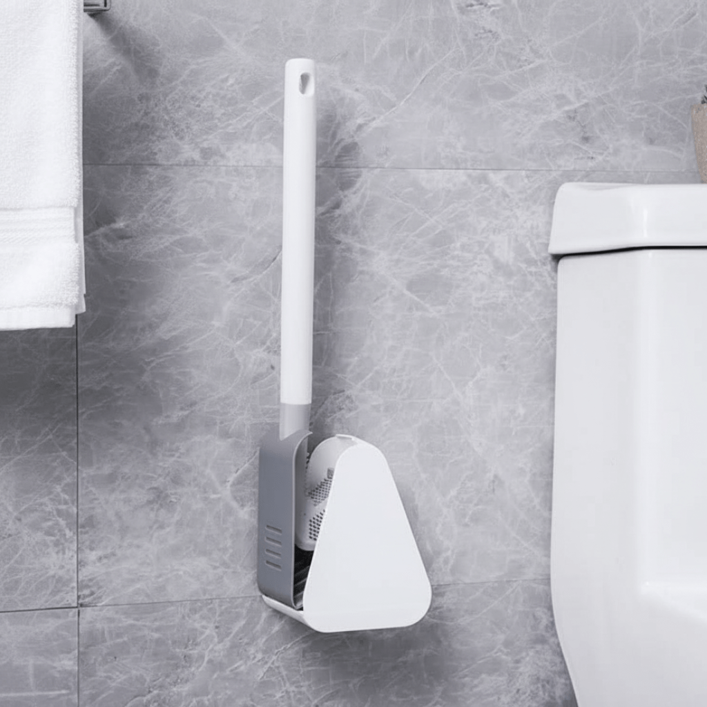 AquaNova hygiënische driehoekborstel — nauwkeurig gehoekte hoekkop