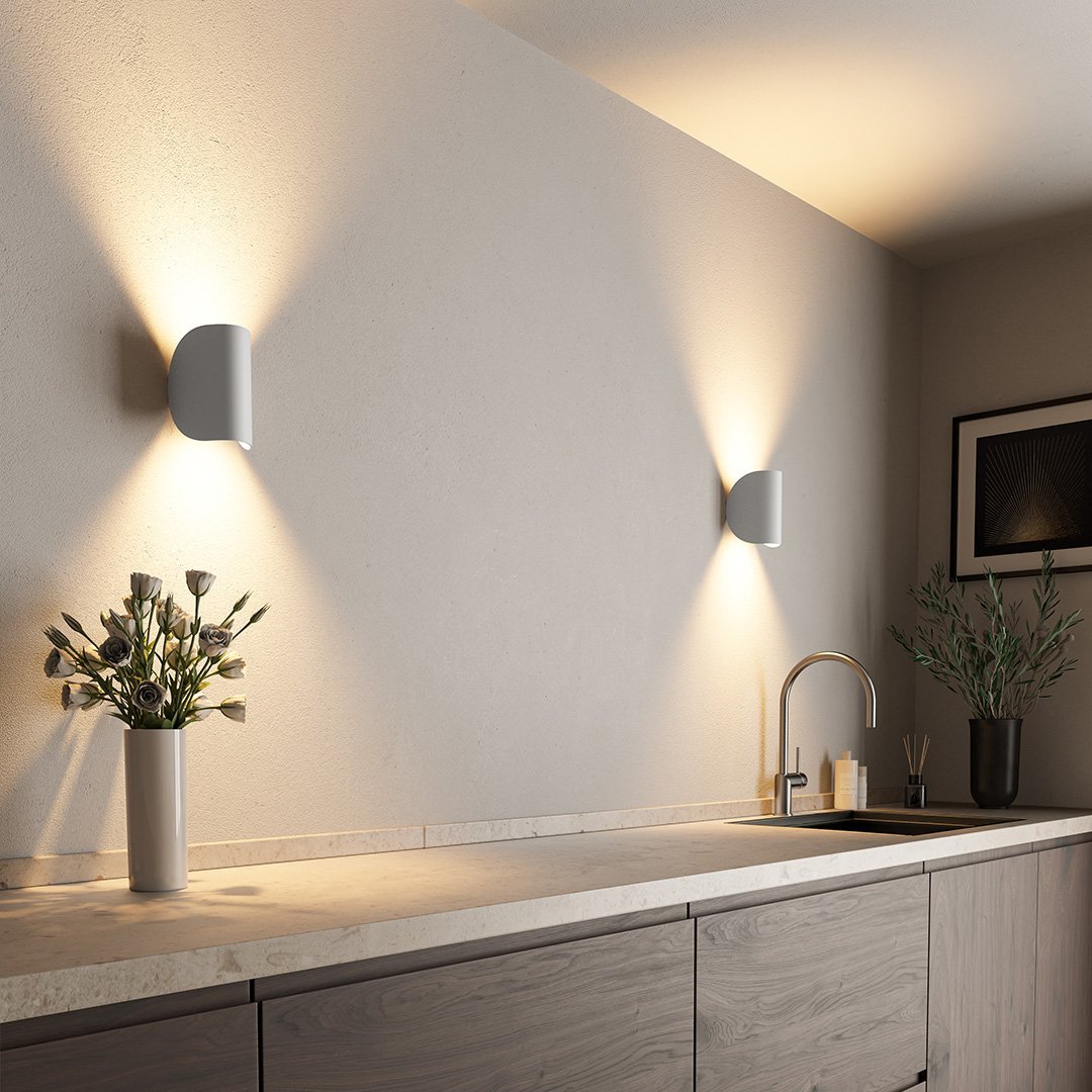 SolaraGlow Diffused Warm Wall Light For Living Rooms And Workspaces Modern Home Illumination