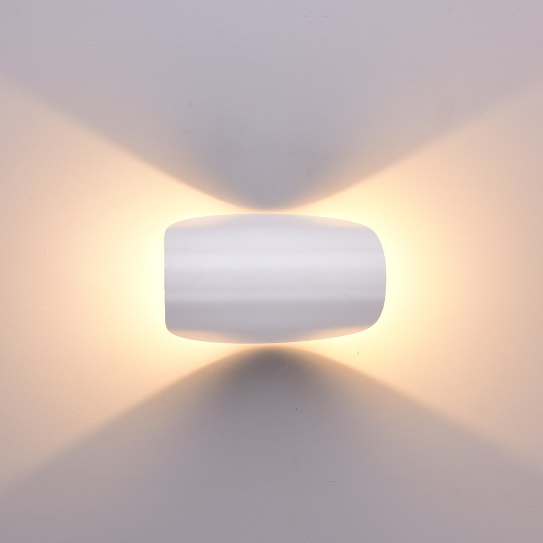 SolaraGlow Diffused Warm Wall Light For Living Rooms And Workspaces Modern Home Illumination
