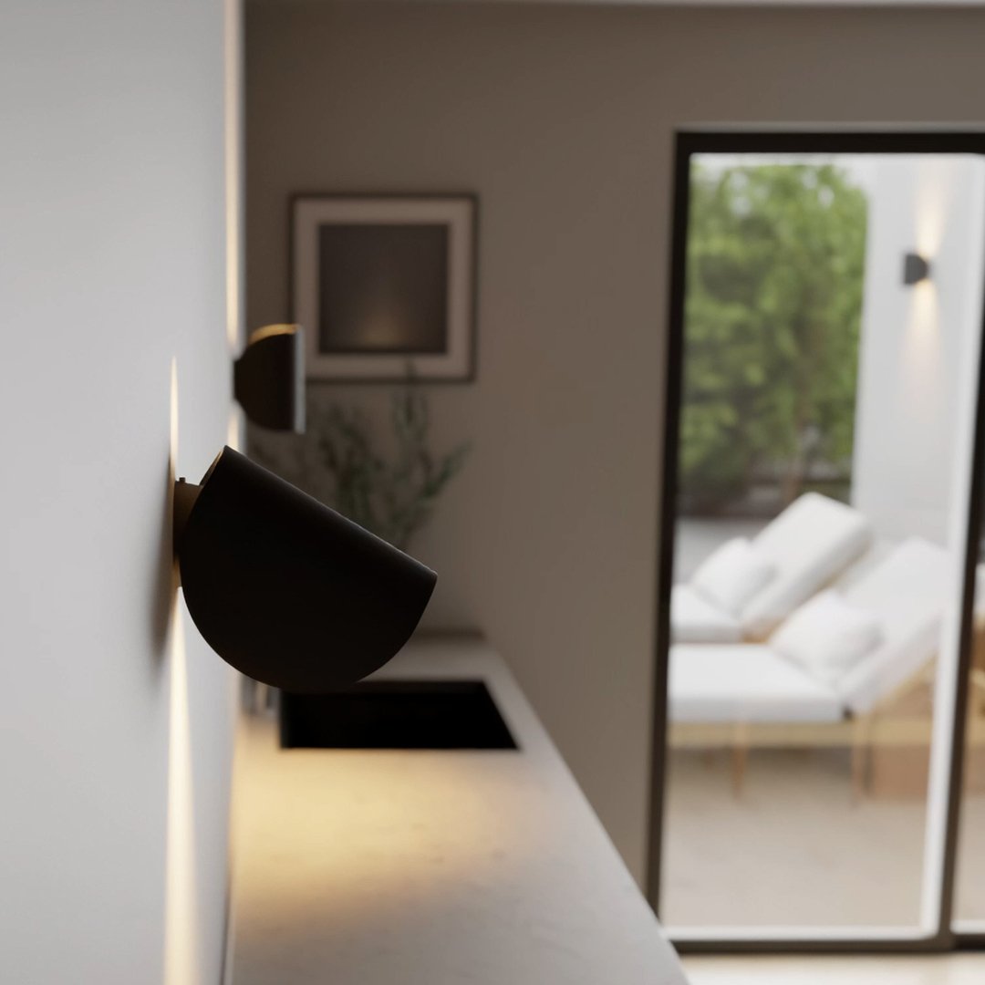 SolaraGlow Diffused Warm Wall Light For Living Rooms And Workspaces Modern Home Illumination