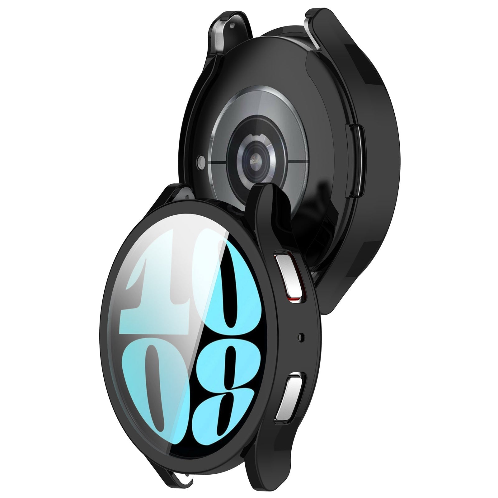 Black TPU Protective Case — Samsung Galaxy Watch 6 40mm