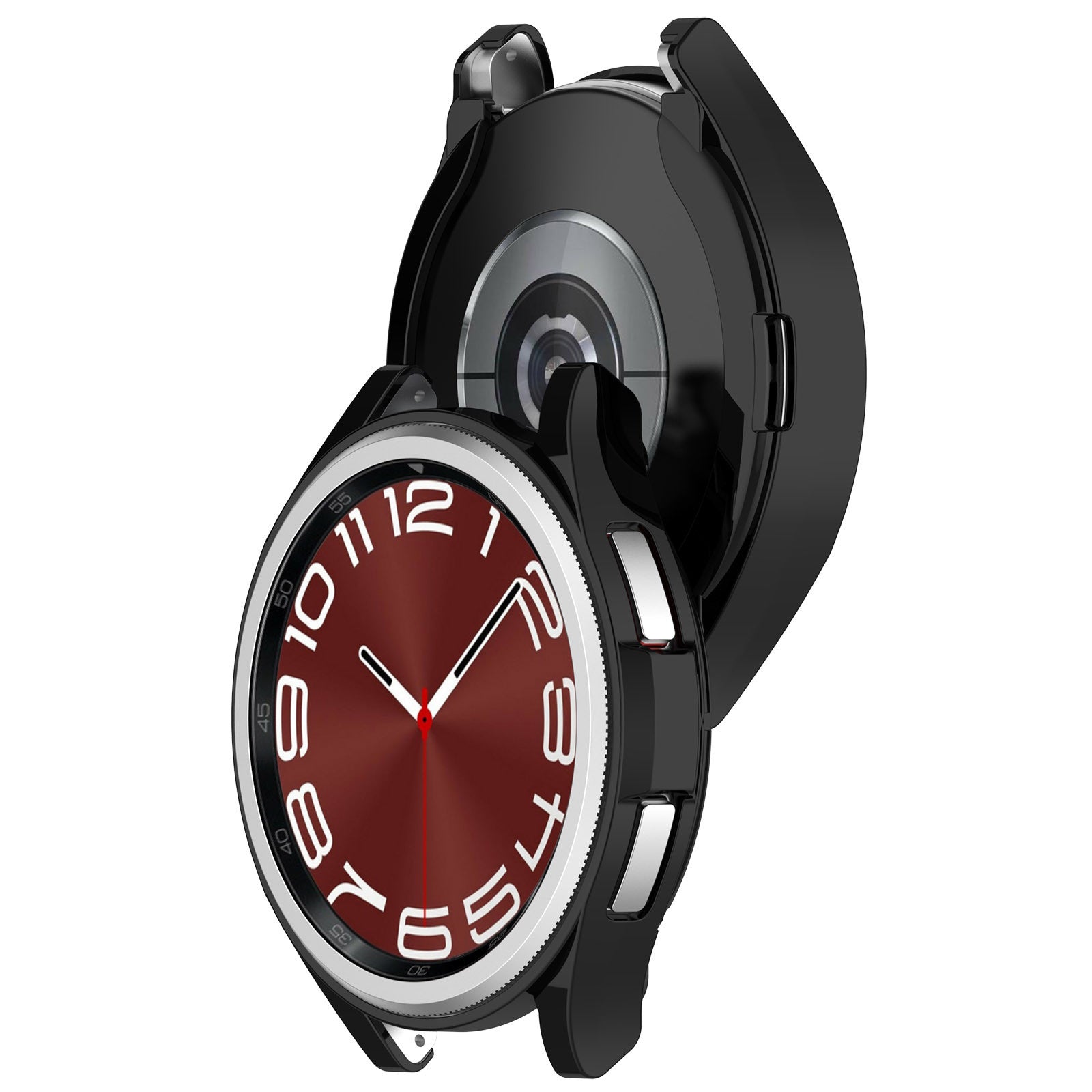 Černé ochranné pouzdro z TPU pro Samsung Galaxy Watch 6 Classic 47mm