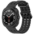 سوار Samsung Galaxy Watch Ultra البحري — درجة أسود نفاث، تصميم بحري