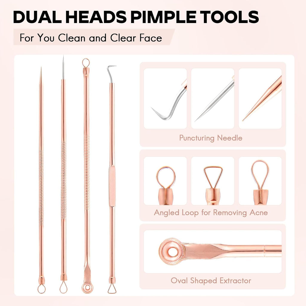 Pimple & Blackhead Remover Tool Kit | Ka-mostore