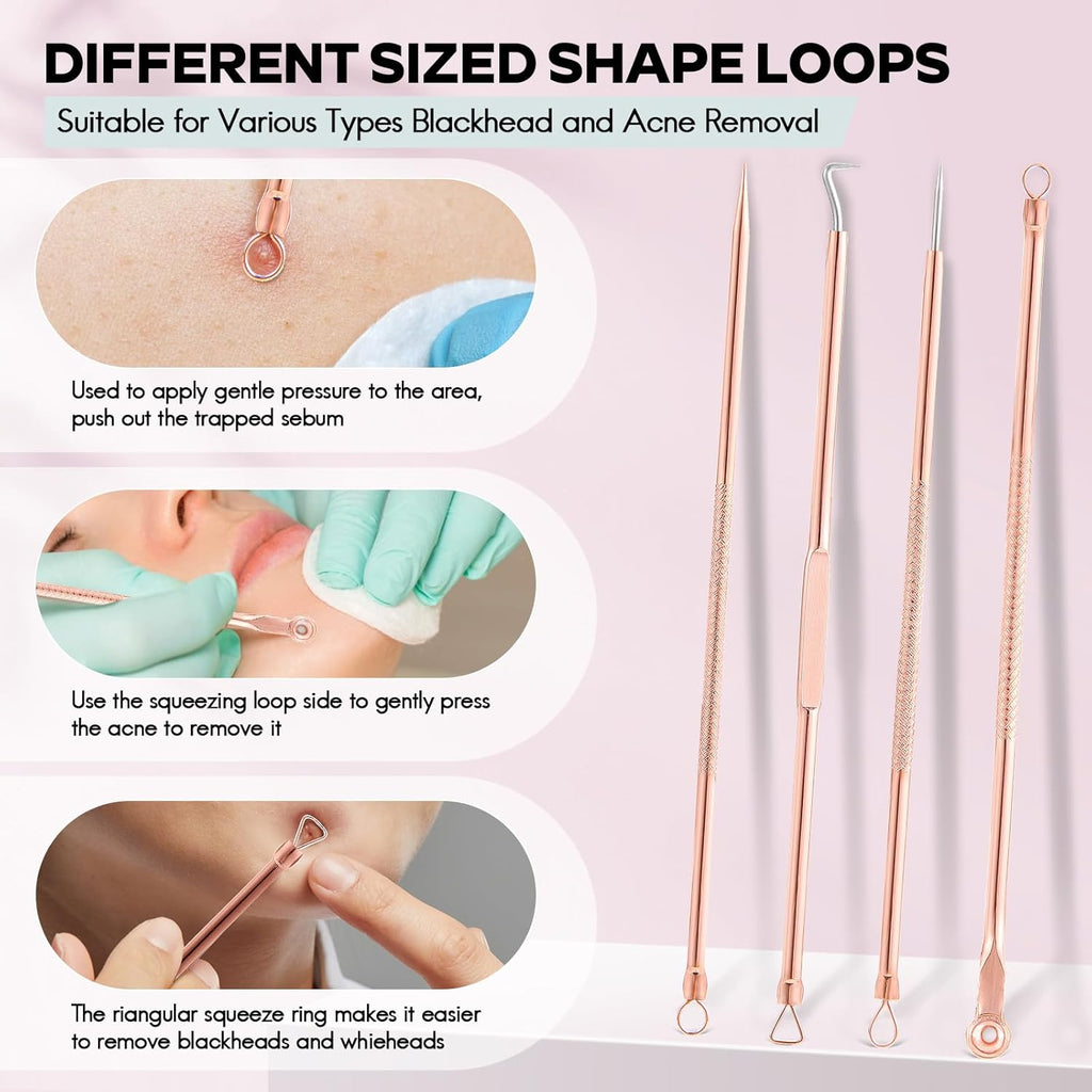 Pimple & Blackhead Remover Tool Kit | Ka-mostore