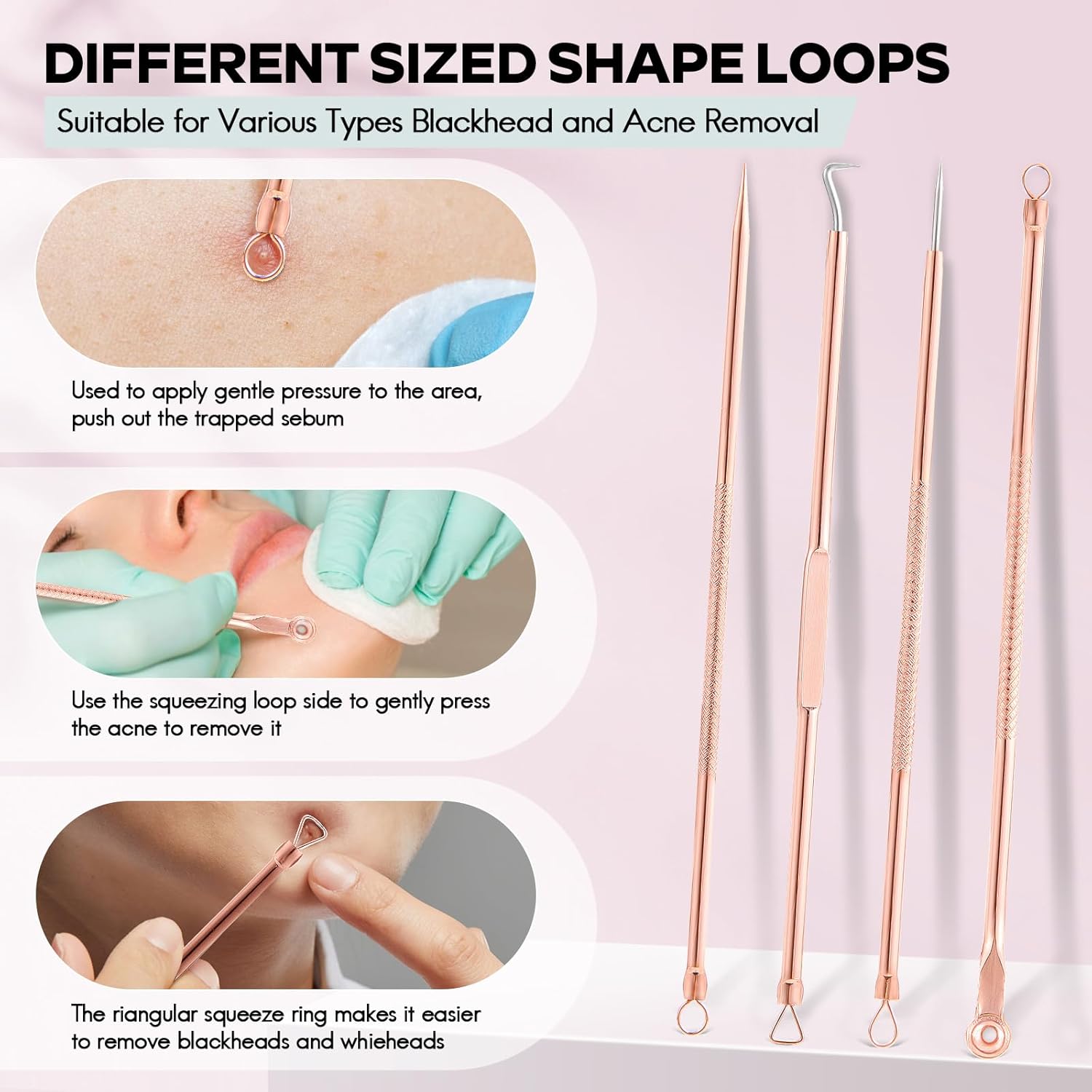 Pimple & Blackhead Remover Tool Kit | Ka-mostore