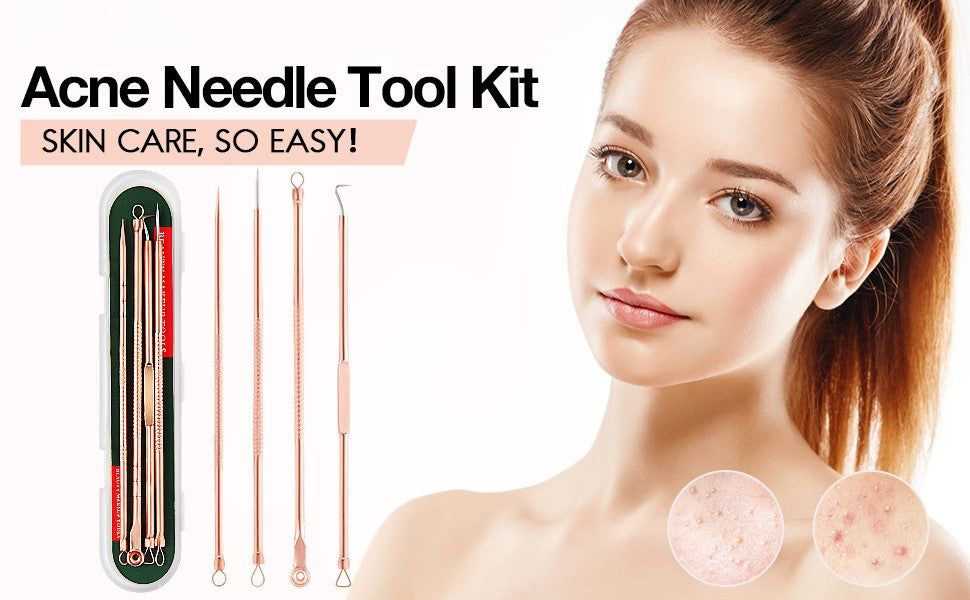 Pimple & Blackhead Remover Tool Kit | Ka-mostore