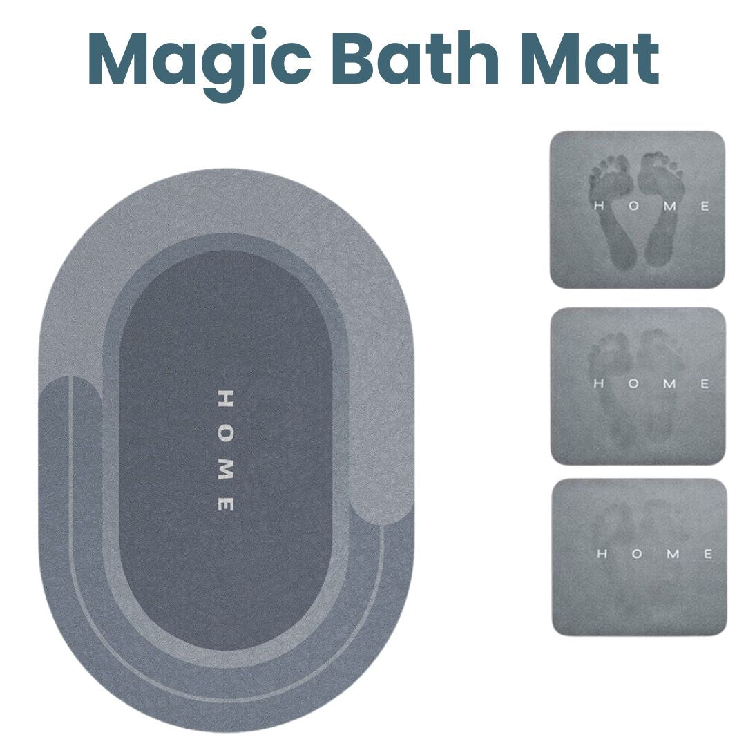 Highly Absorbent Bath Mat With Anti Slip For Dry Floors
