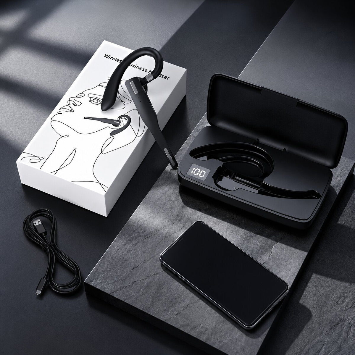 Radio Silence Funkstille -Bluetooth-kuulokkeet — Melunvaimennus, kaksi mikrofonia ja langattomat puhelut