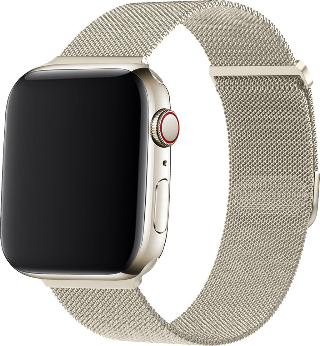 Milanese řemínek Starlight pro Apple Watch — magnetické zapínání