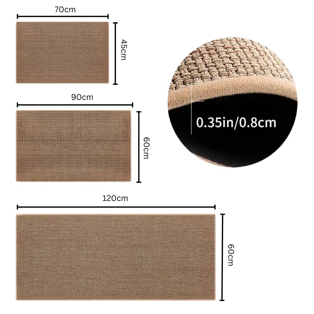 Braided Comfort Non-Slip Bath Mat | Ka-mostore