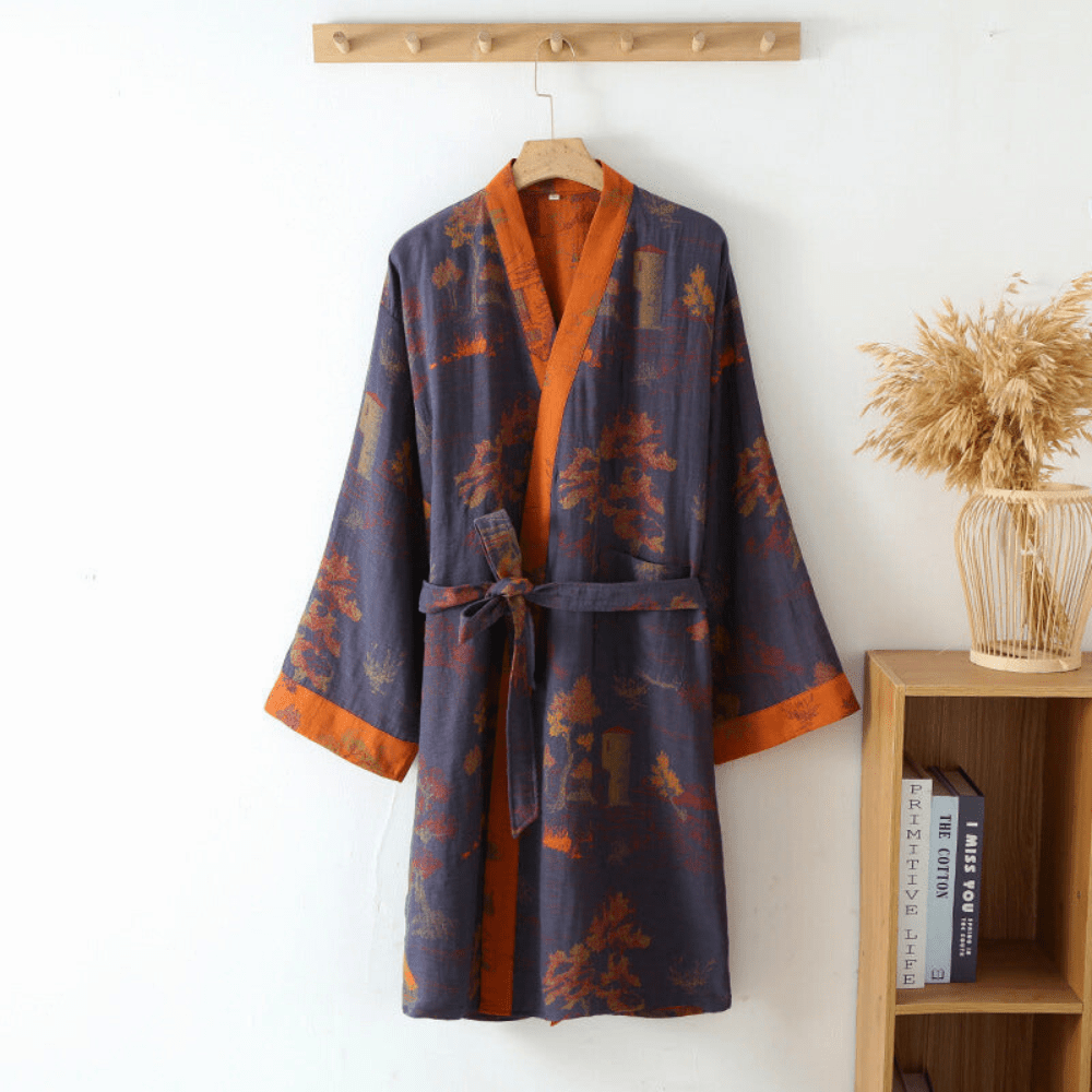 BREEZEWRAP: Bata kimono transpirable con encanto vintage | Ka-mostore