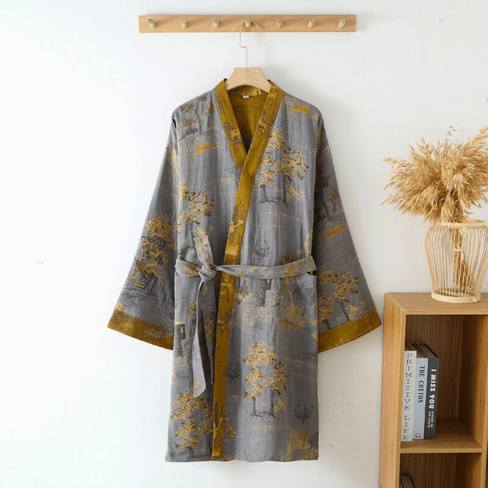 BREEZEWRAP: Bata kimono transpirable con encanto vintage | Ka-mostore