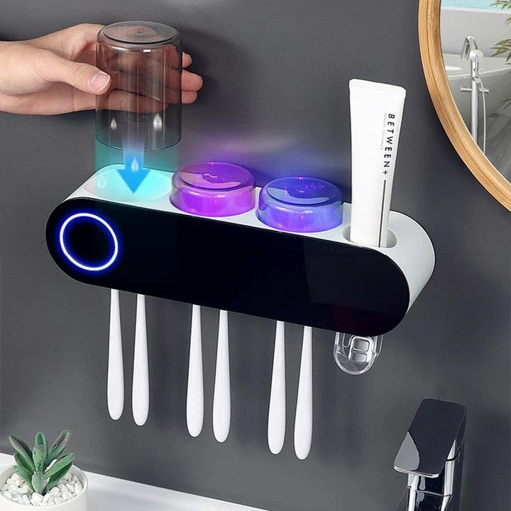 BrushDock-hammasharjateline automaattisella UV-desinfioinnilla