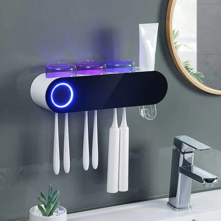 BrushDock-hammasharjateline automaattisella UV-desinfioinnilla