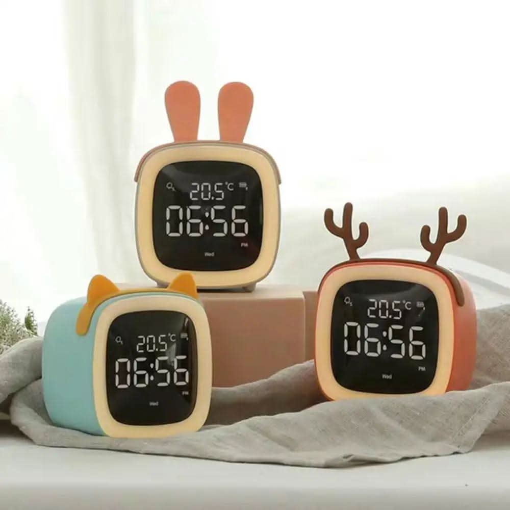Lampka LED Bunny Light – budzik dla dzieci i delikatna lampka nocna | Ka-mostore