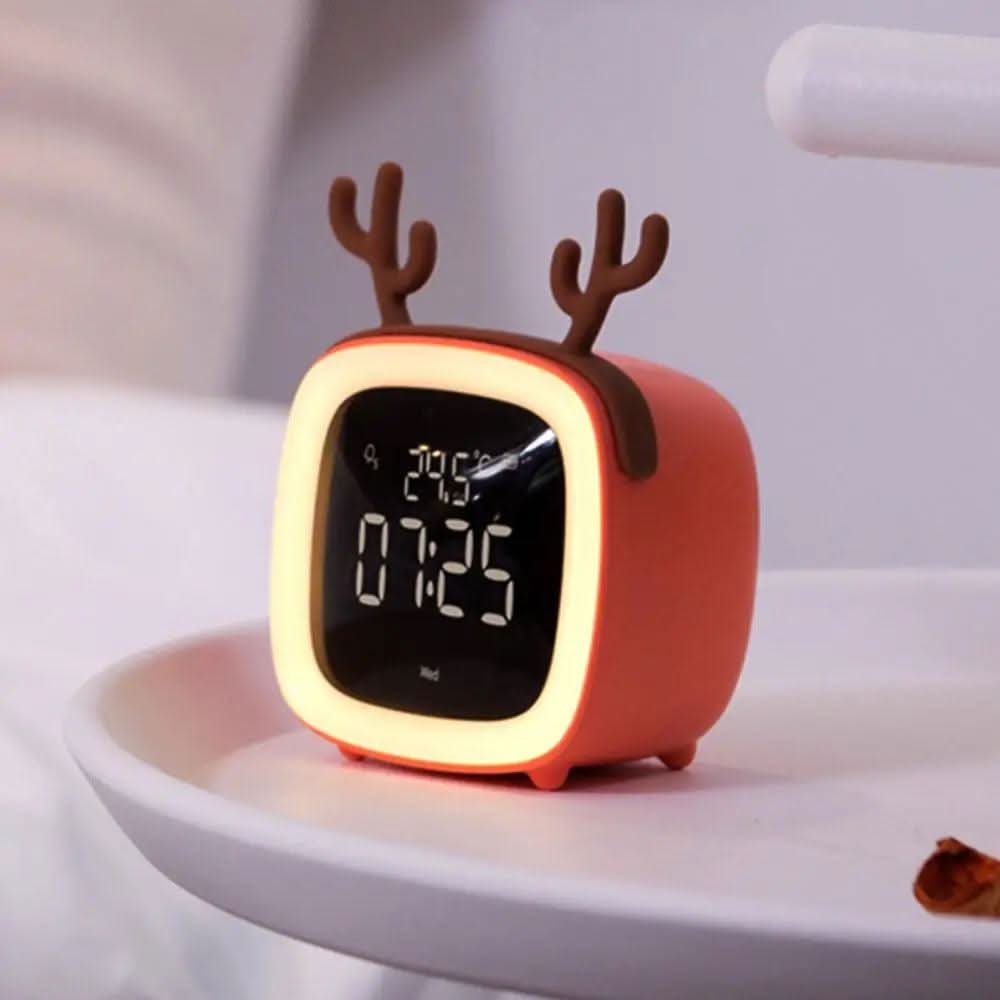Lampka LED Bunny Light – budzik dla dzieci i delikatna lampka nocna | Ka-mostore