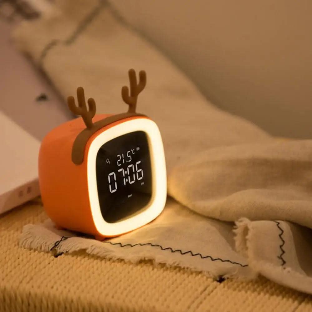 Lampka LED Bunny Light – budzik dla dzieci i delikatna lampka nocna | Ka-mostore