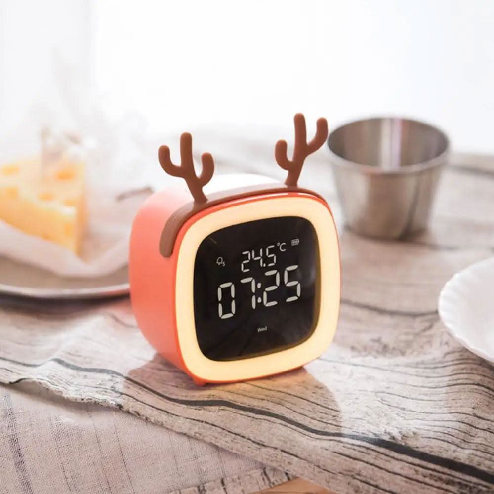 Lampka LED Bunny Light – budzik dla dzieci i delikatna lampka nocna | Ka-mostore