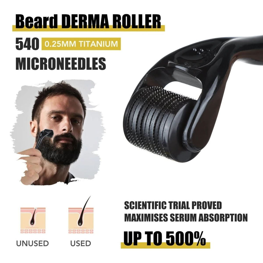 Set BeardBloom pentru creștere — Set complet pentru terapia cu microace