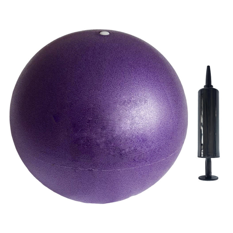 Balle de Pilates anti-éclatement en PVC avec pompe — ballon d’exercice pour l’entraînement de l’équilibre