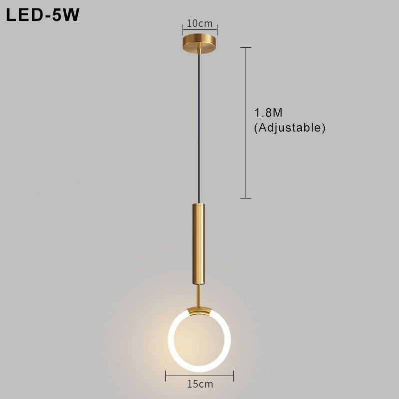 Asteri Nordic Pendant Light With LED For Dining Rooms And Kitchens Modern Scandinavian Ceiling Fixture