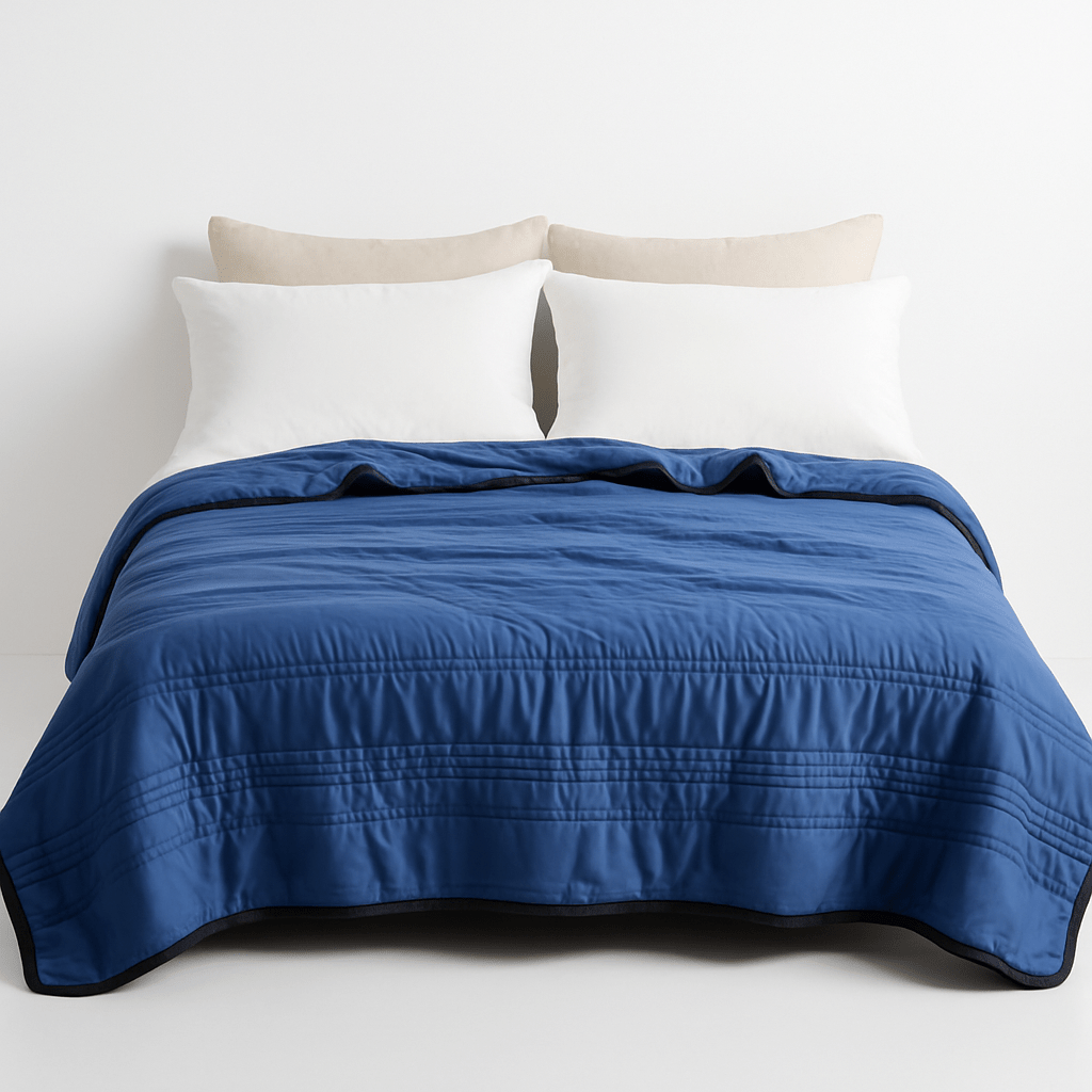 All Seasons Breathable Cooling Blanket Lightweight Moisture-Wicking Polyester