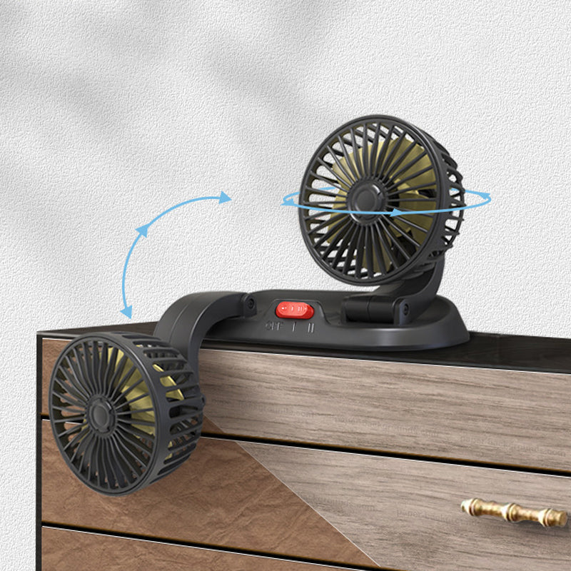 Állítható sebességű, forgatható fejű autóventilátor | Ka-mostore