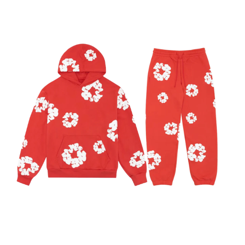 Ležérní sportovní set s květinovým vzorem – Eliana | Ka-mostore