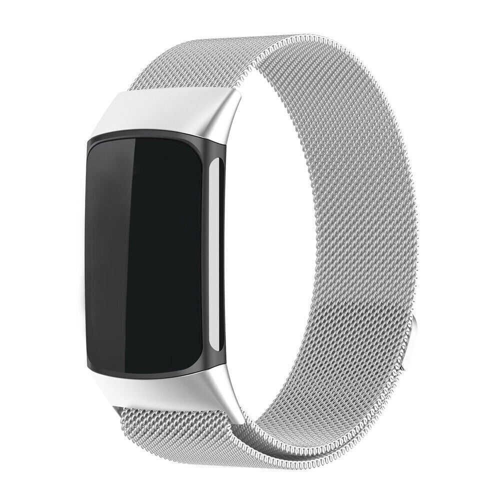 רצועה מילאנזית ל־Fitbit Charge 6 — גימור כסוף