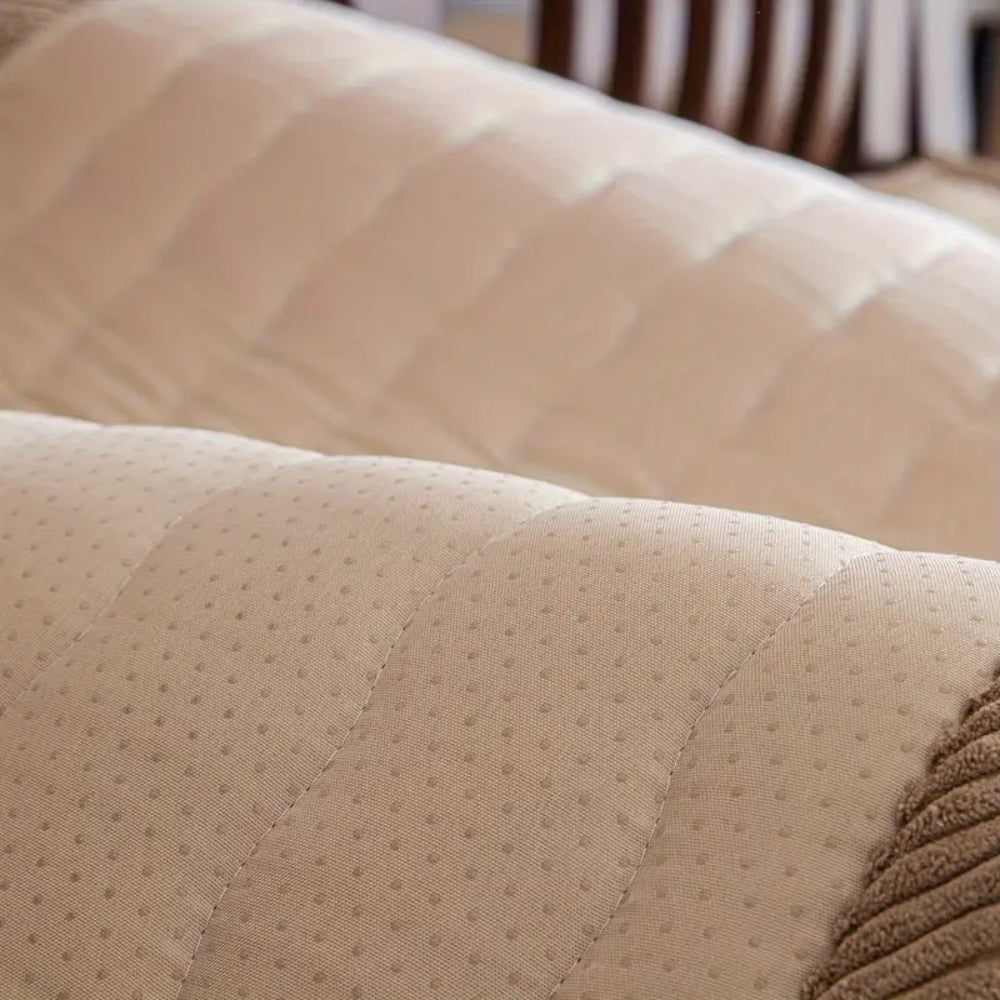 Plush & Thick Sofa Protector Cover | Ka-mostore