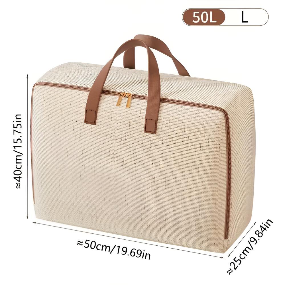 Borsa portaoggetti classica in lino | Ka-mostore