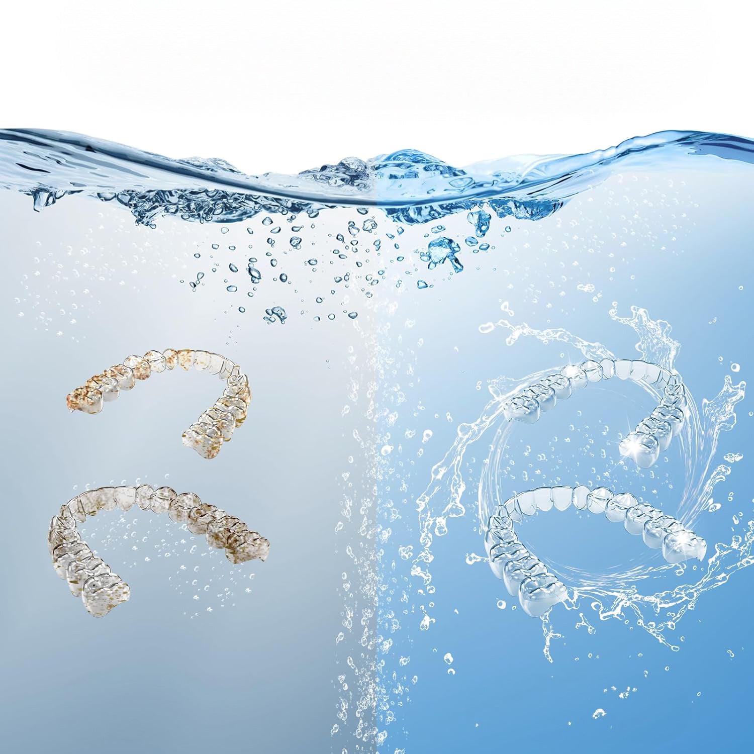 Ultrasonic Cleaner for Mouthguards, Dentures, Retainers & More | Ka-mostore