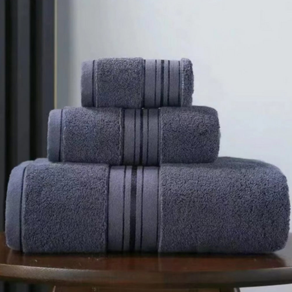 Pure Cotton Egyptian Towel Set - Luxurious Comfort | Ka-mostore
