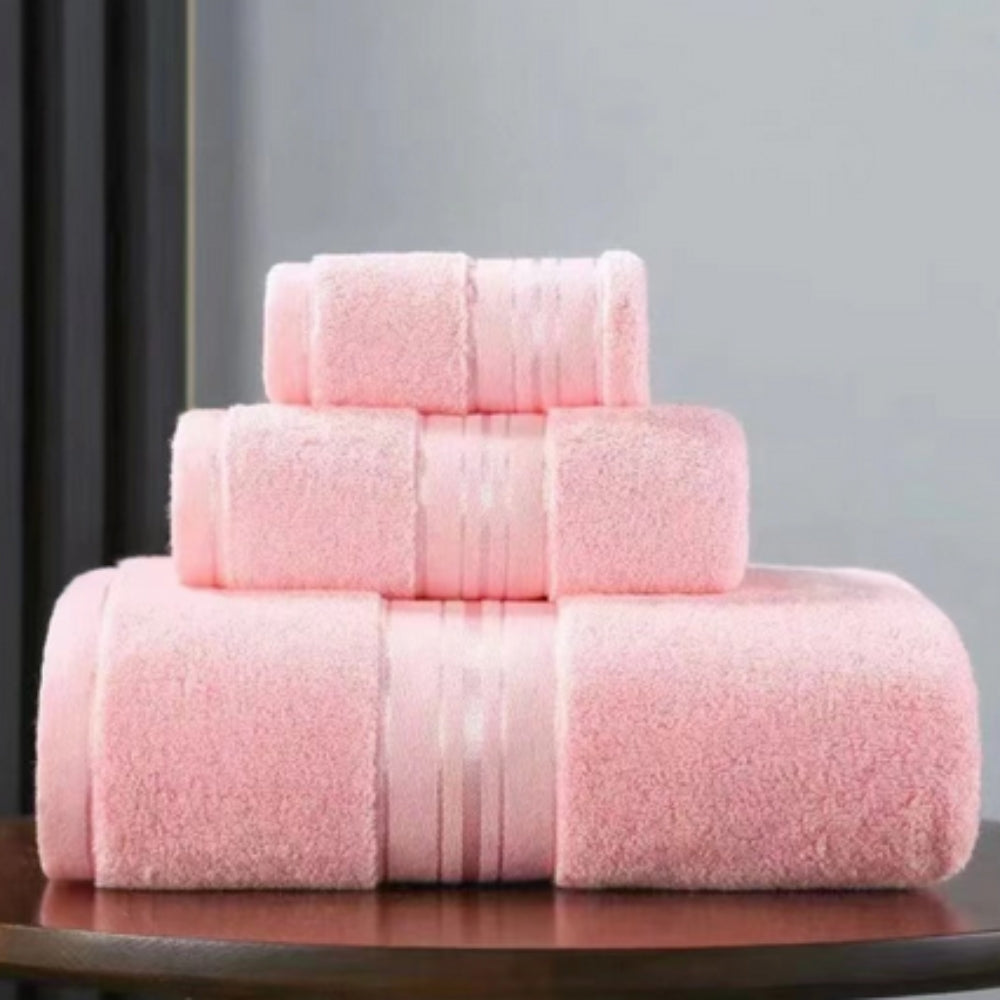 Pure Cotton Egyptian Towel Set - Luxurious Comfort | Ka-mostore