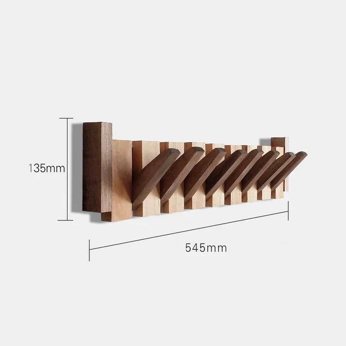 Appendiabiti | Design a forma di pianoforte | Legno di alta qualità | Ka-mostore