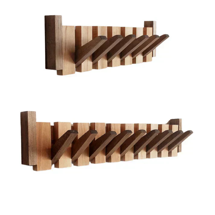 Appendiabiti | Design a forma di pianoforte | Legno di alta qualità | Ka-mostore