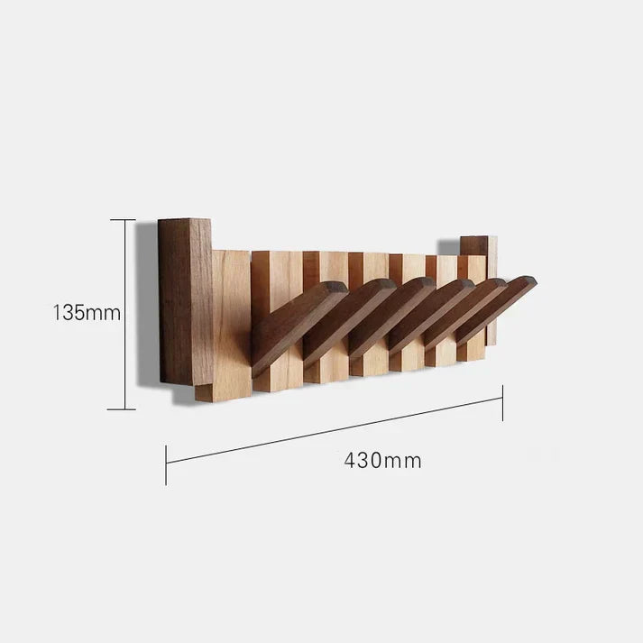 Appendiabiti | Design a forma di pianoforte | Legno di alta qualità | Ka-mostore