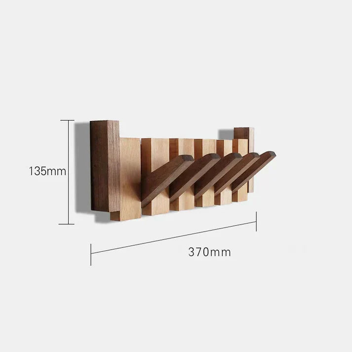 Appendiabiti | Design a forma di pianoforte | Legno di alta qualità | Ka-mostore