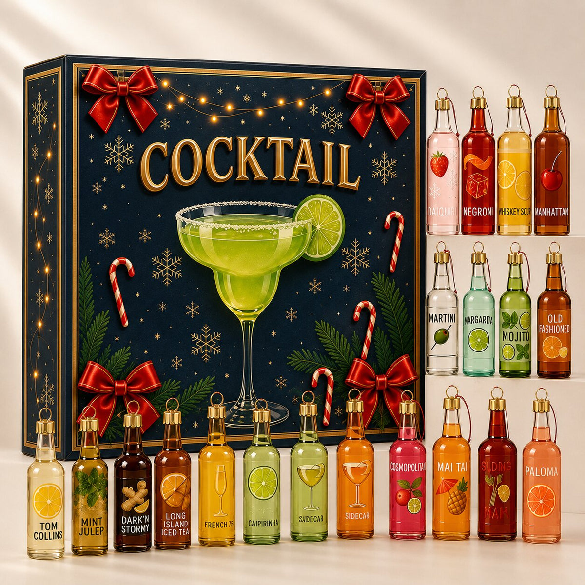 Cocktail Advent Calendar 2026 — 24-Day Christmas Countdown