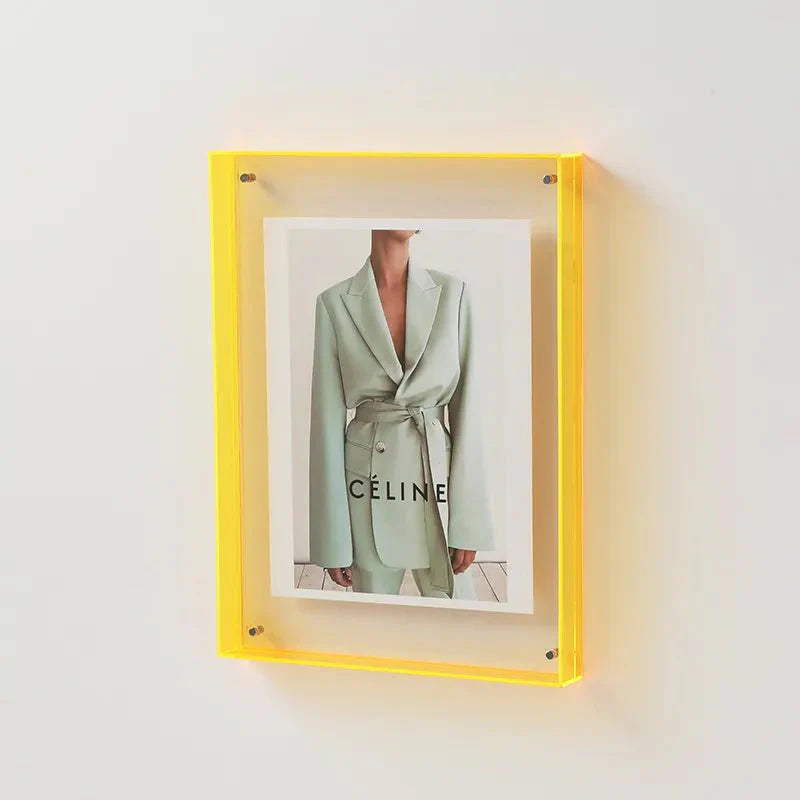 Colored Transparent Photo Frame – FramePop | Ka-mostore