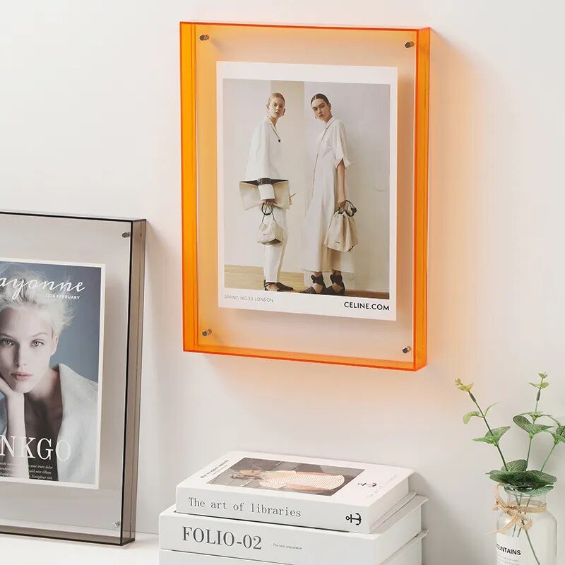 Colored Transparent Photo Frame – FramePop | Ka-mostore