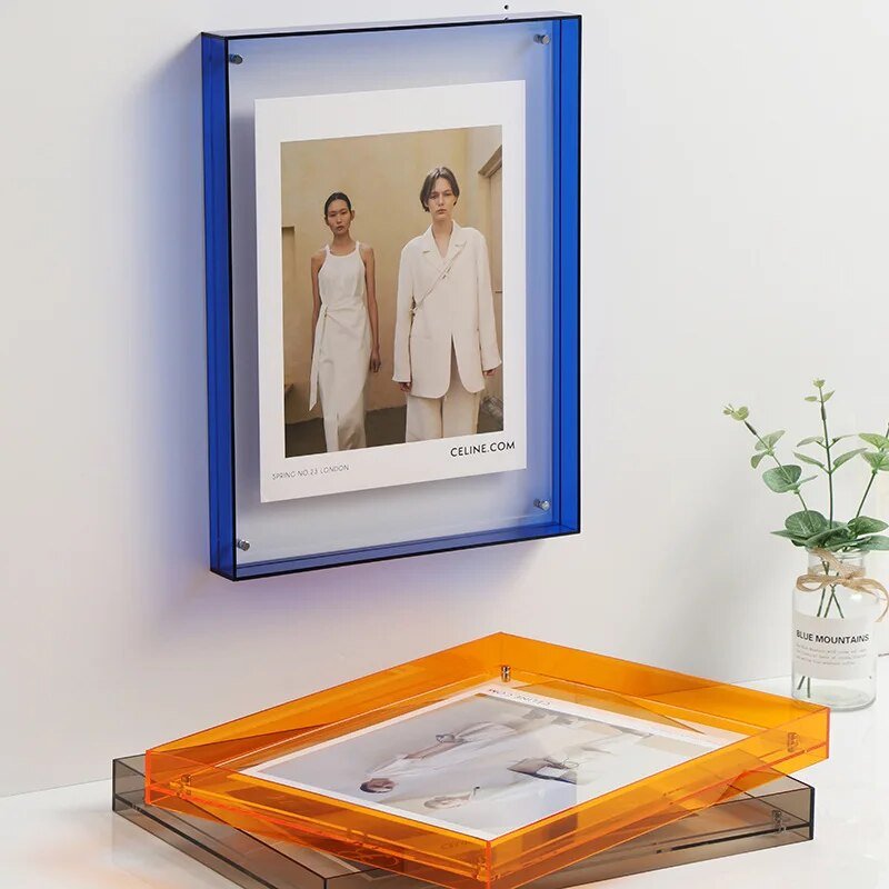 Colored Transparent Photo Frame – FramePop | Ka-mostore