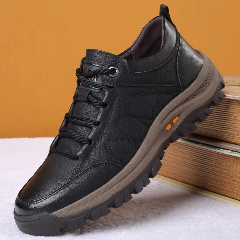 Waterproof Orthopedic Leather Support Shoes | Ka-mostore