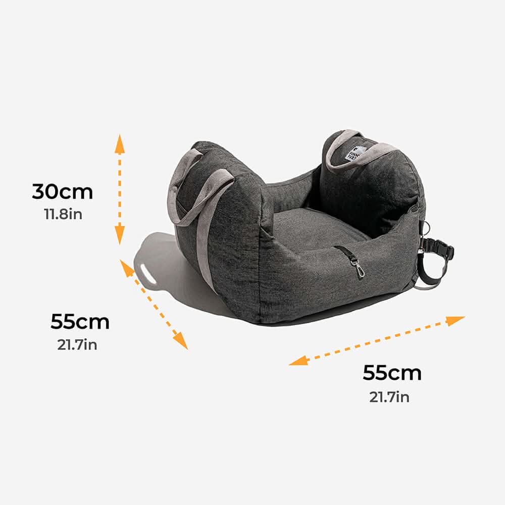 COMFYRIDE HUNDESÆDE – Hundesæde med sikkerhedssele og skridsikker bund | Ka-mostore
