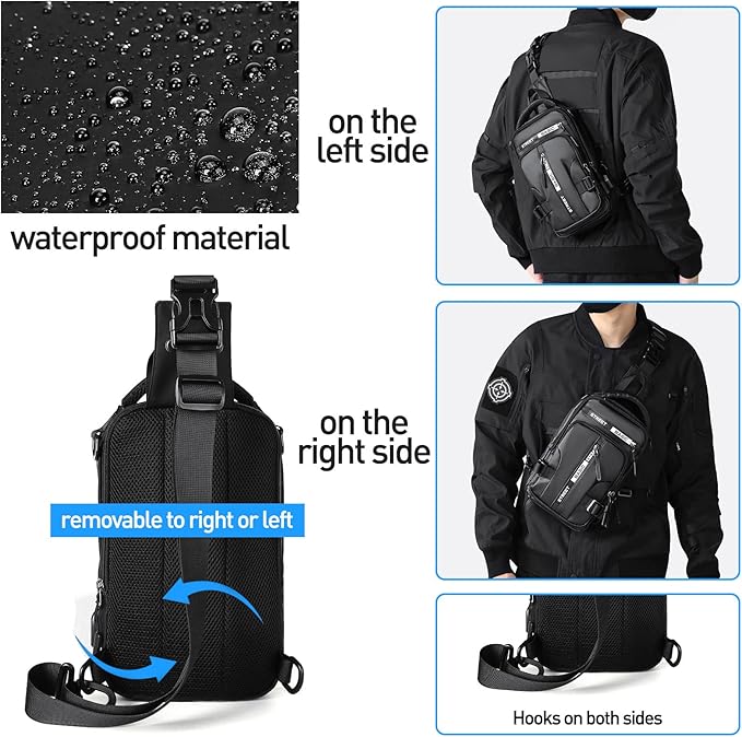 Kompakt crossbody-skuldertaske – UrbanLite | Ka-mostore