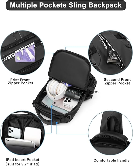 Kompakt crossbody-skuldertaske – UrbanLite | Ka-mostore