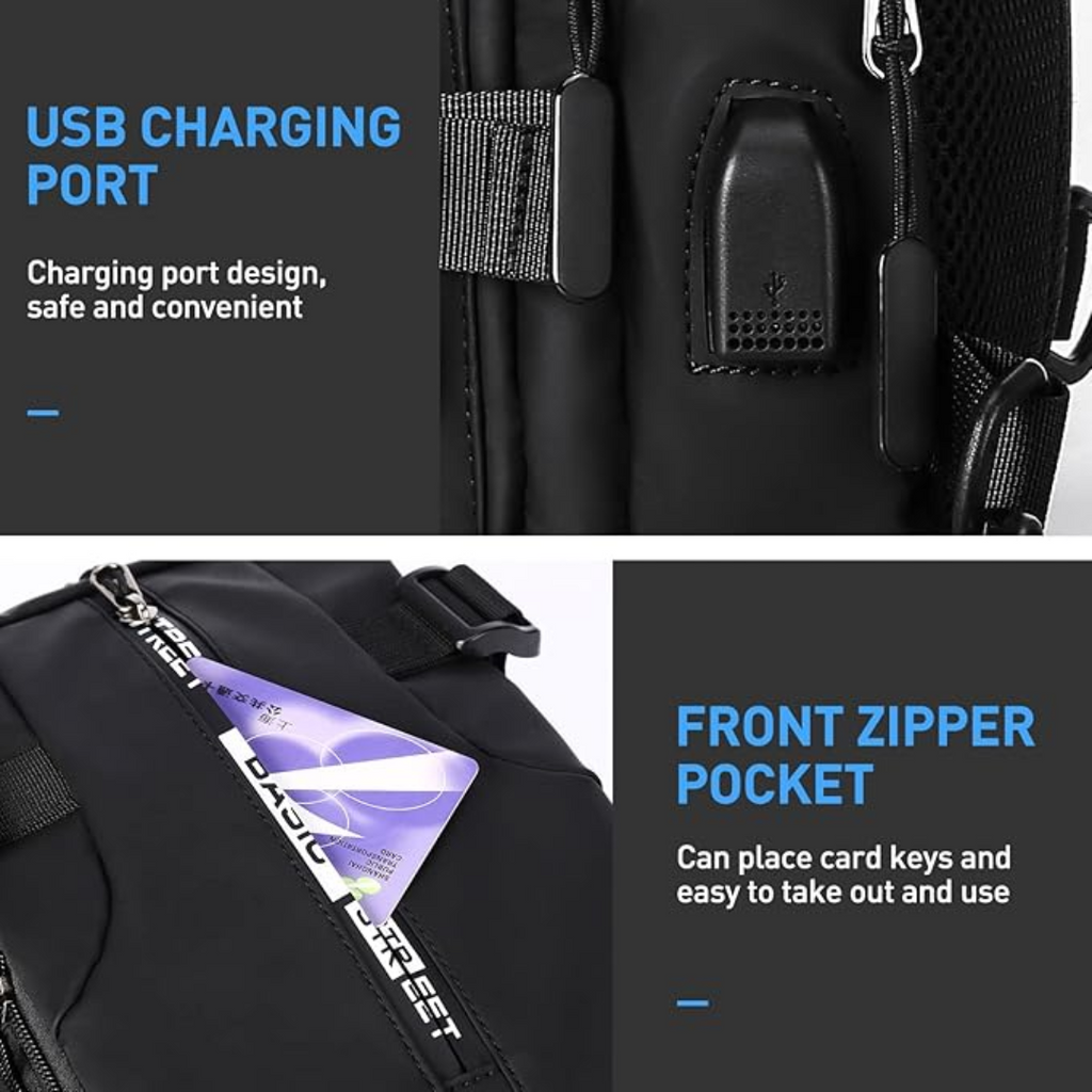 Kompakt crossbody-skuldertaske – UrbanLite | Ka-mostore