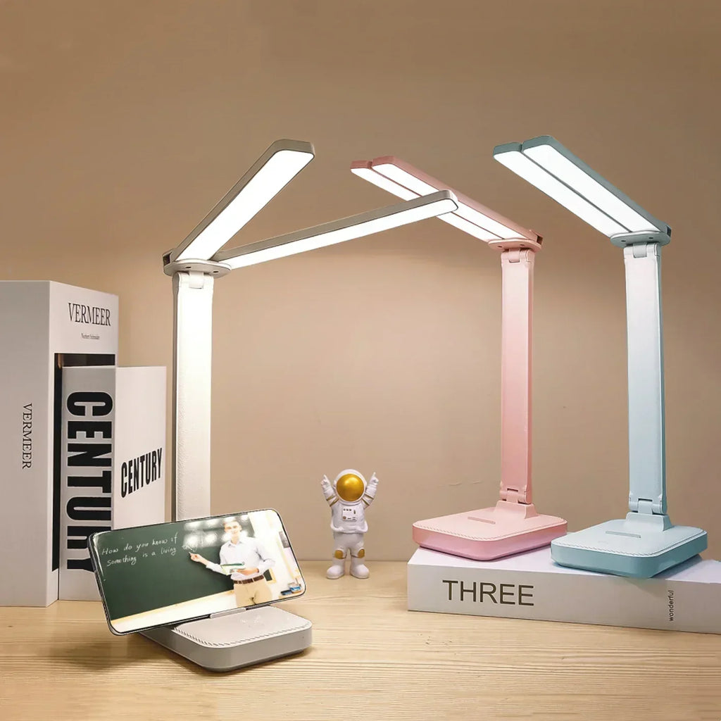Kompakt sammenleggbar LED-lampe med berøringskontroll | Ka-mostore