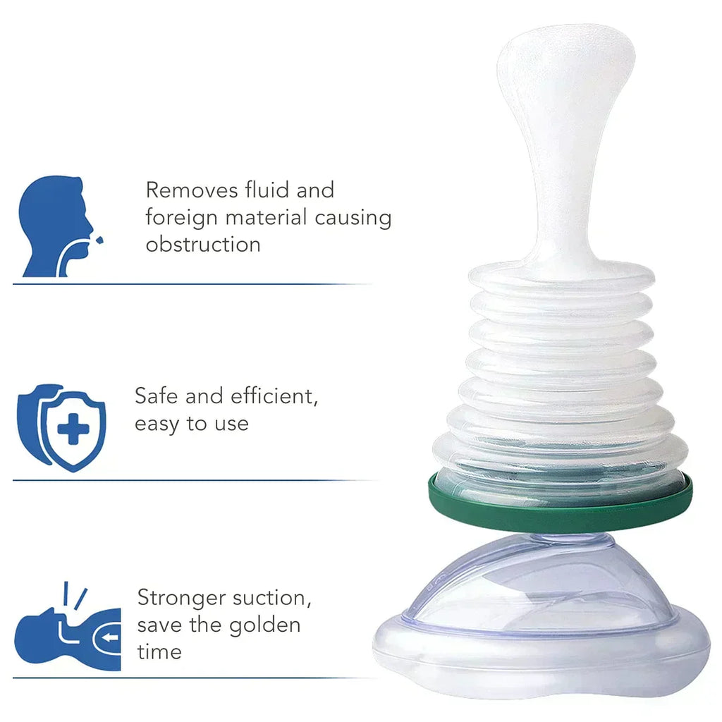 Portable Obstruction Clearance Tool For Quick Breath Relief